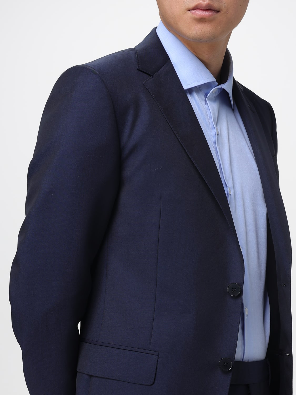 ZEGNA SUIT: Suit men Zegna, Navy - Img 5