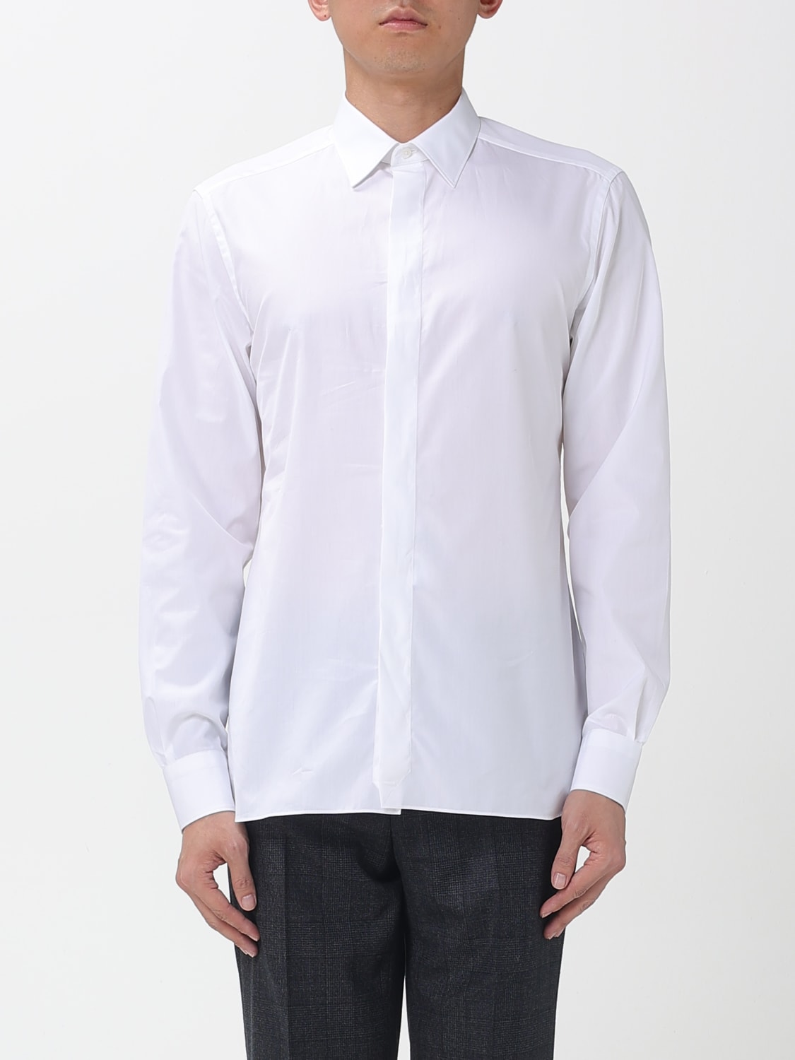 ZEGNA SHIRT: Shirt men Zegna, White - Img 1