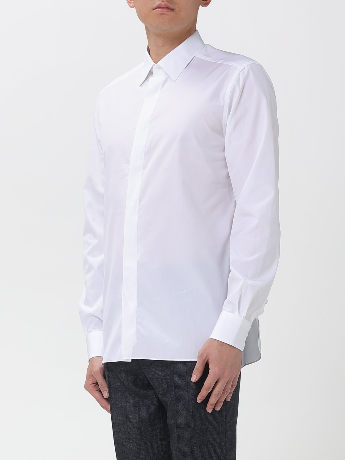 ZEGNA SHIRT: Shirt men Zegna, White - Img 4