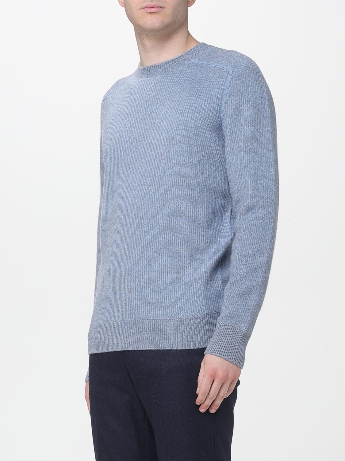ZEGNA SWEATER: Sweater men Zegna, Gnawed Blue - Img 4