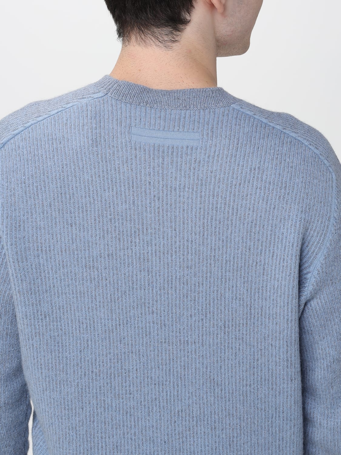 ZEGNA SWEATER: Sweater men Zegna, Gnawed Blue - Img 5