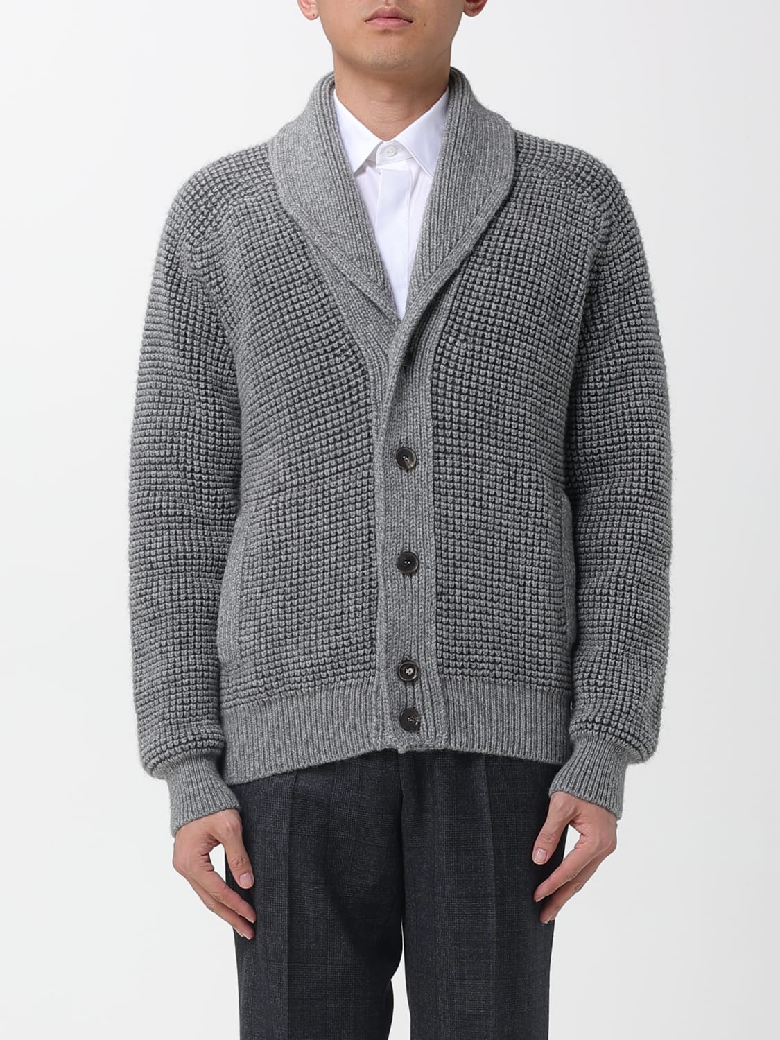 ZEGNA SWEATER: Sweater men Zegna, Grey - Img 1