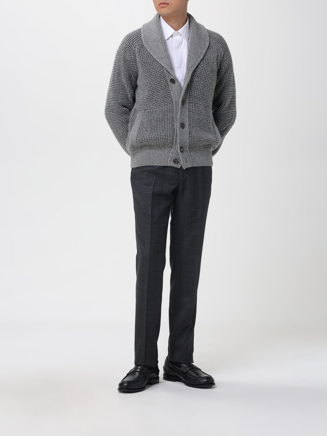 ZEGNA SWEATER: Sweater men Zegna, Grey - Img 2