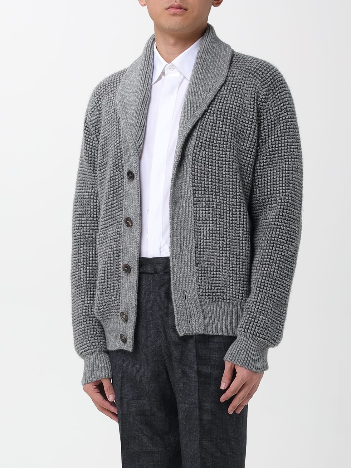 ZEGNA SWEATER: Sweater men Zegna, Grey - Img 4