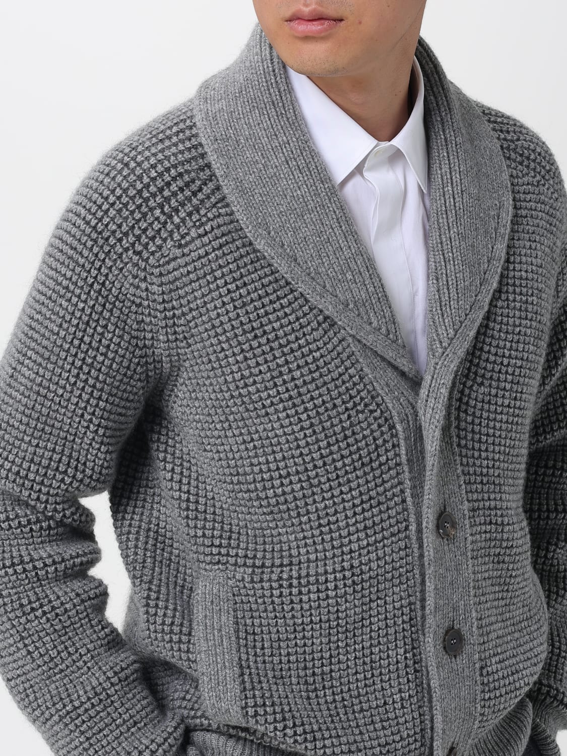 ZEGNA SWEATER: Sweater men Zegna, Grey - Img 5