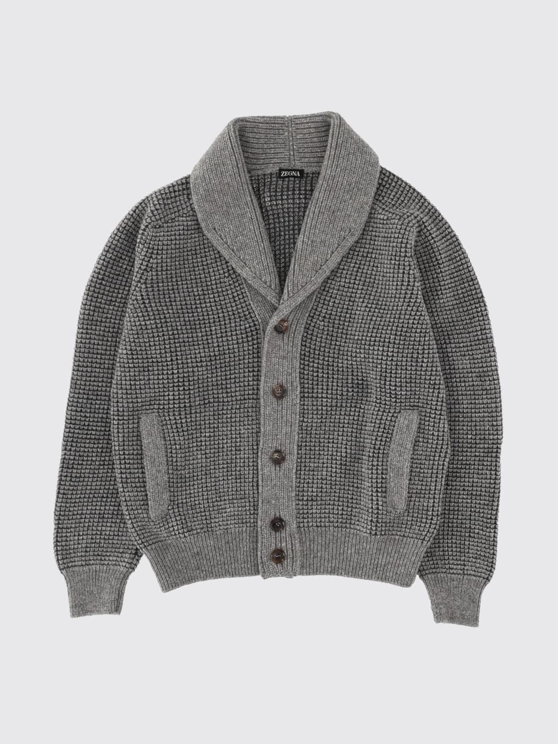 ZEGNA SWEATER: Sweater men Zegna, Charcoal - Img 1