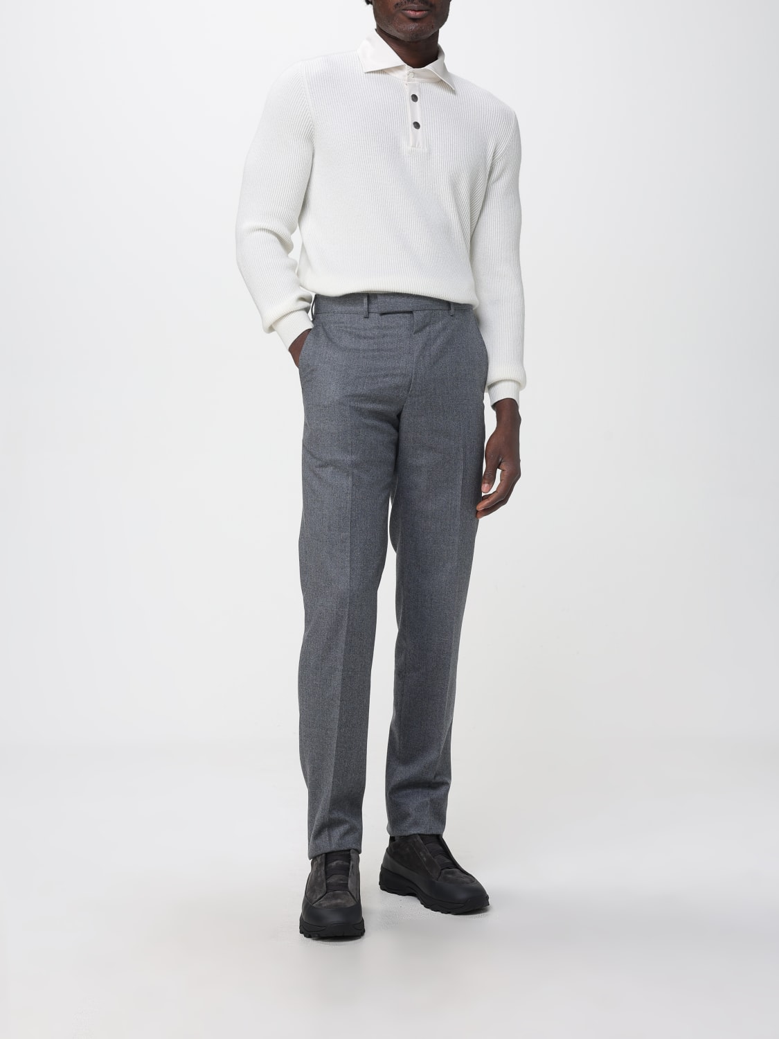 ZEGNA PANTS: Pants men Zegna, Grey - Img 2