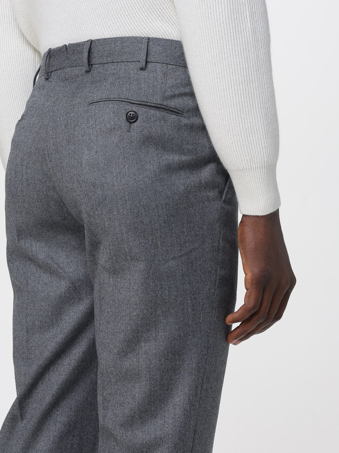 ZEGNA PANTS: Pants men Zegna, Grey - Img 5