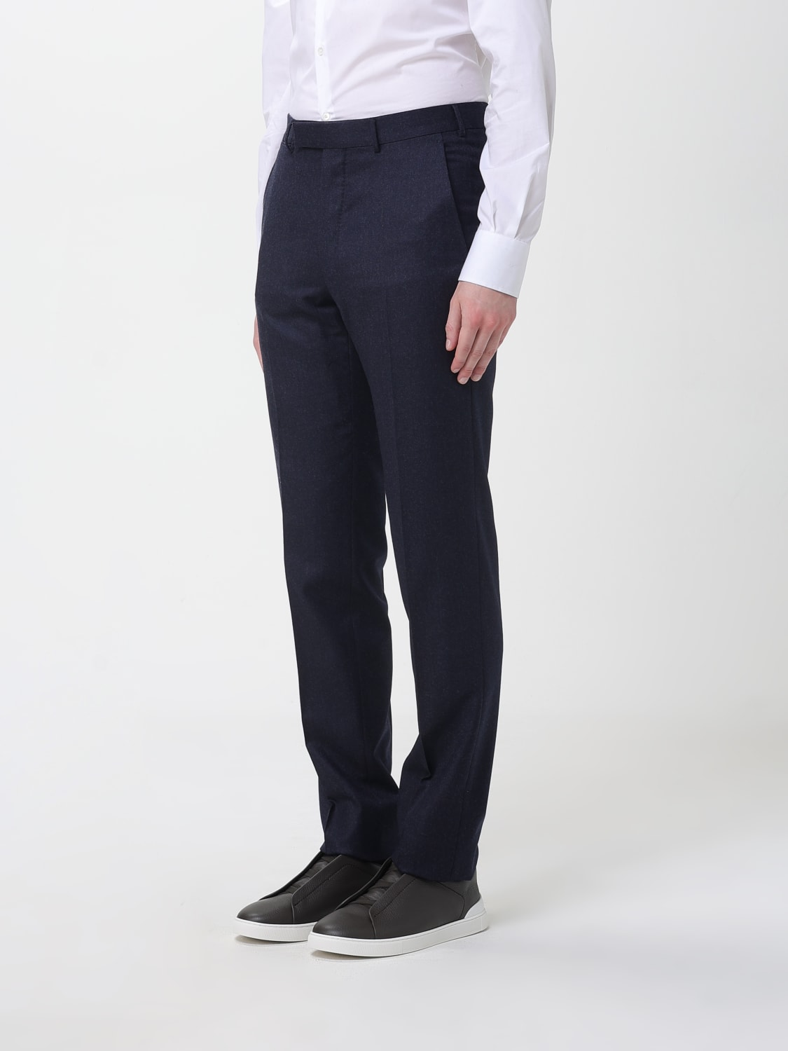 ZEGNA PANTS: Pants men Zegna, Navy - Img 4