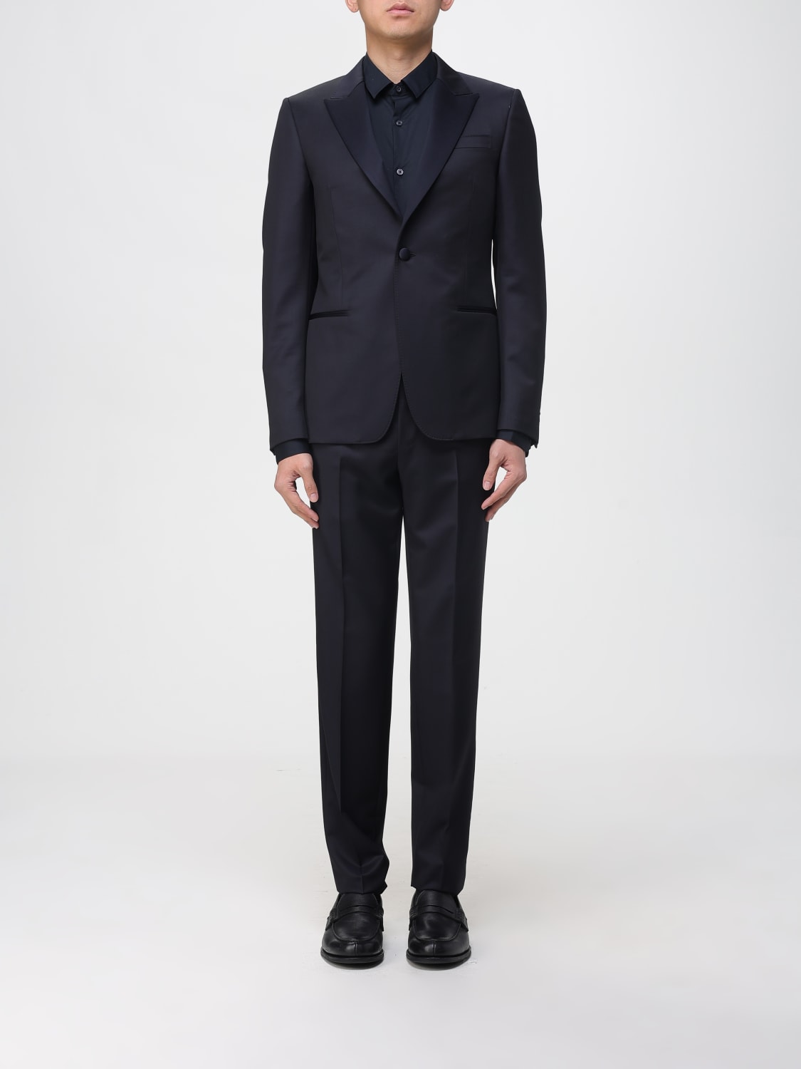 ZEGNA SUIT: Suit men Zegna, Navy - Img 1
