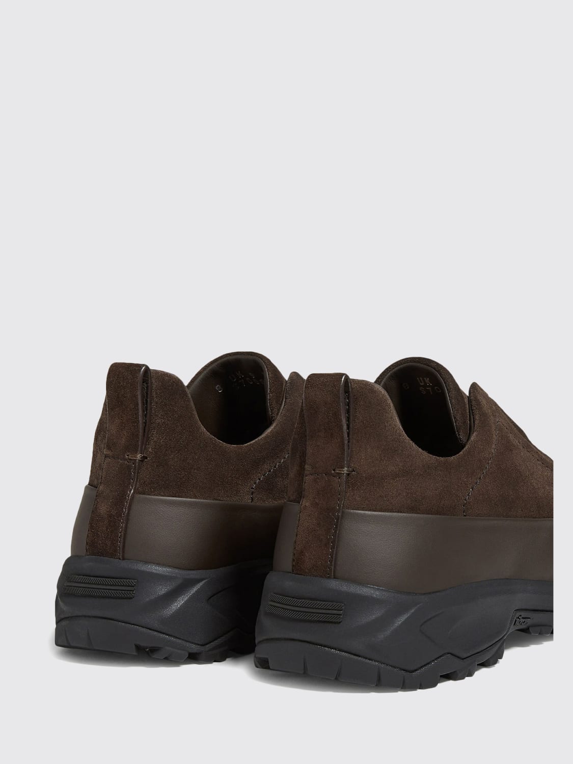 ZEGNA SNEAKERS: Sneakers men Zegna, Brown - Img 3
