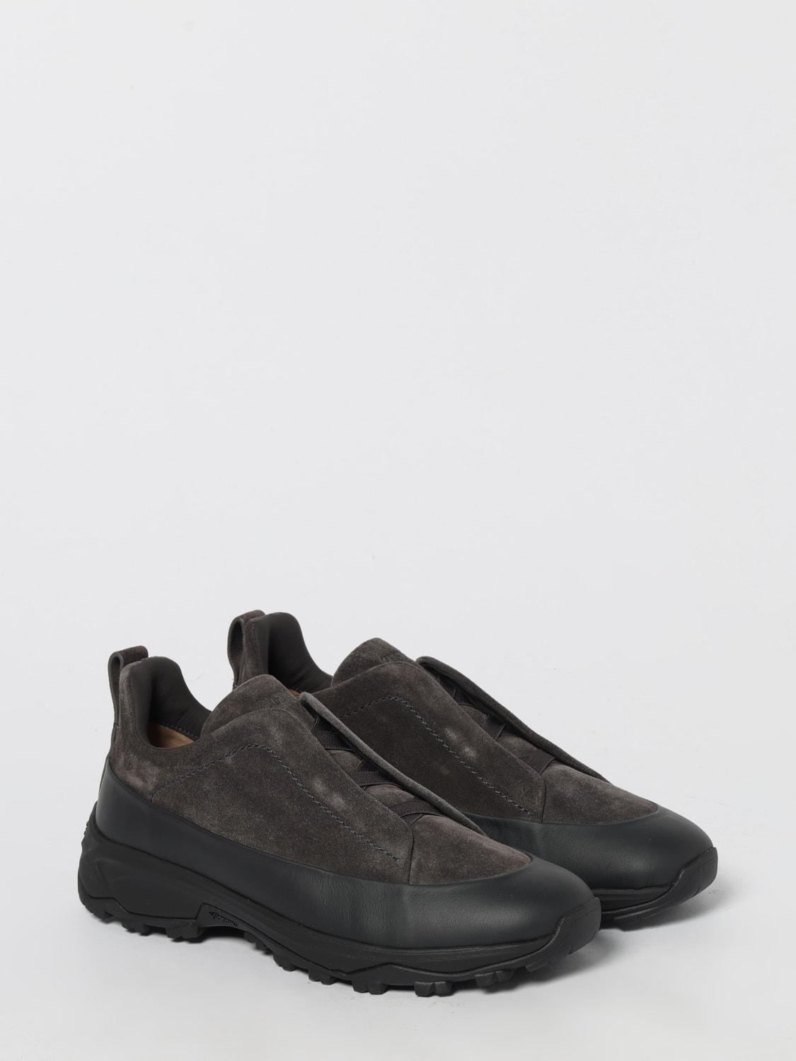 ZEGNA SNEAKERS: Sneakers men Zegna, Charcoal - Img 2