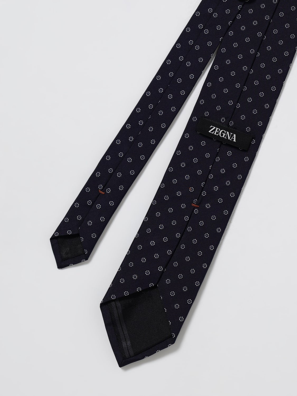 ZEGNA TIE: Tie men Zegna, Navy - Img 2