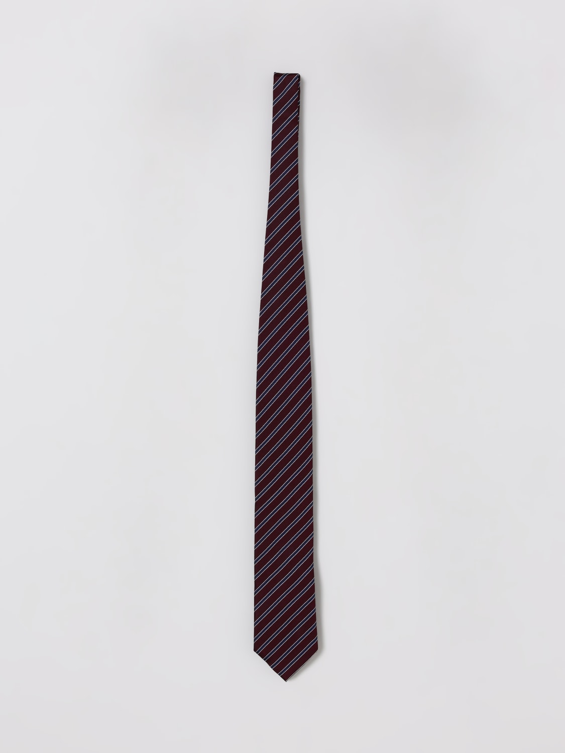 ZEGNA TIE: Tie men Zegna, Burgundy - Img 1