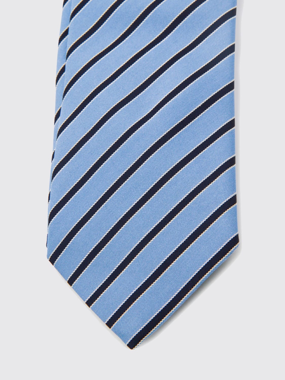 ZEGNA TIE: Tie men Zegna, Blue 1 - Img 2