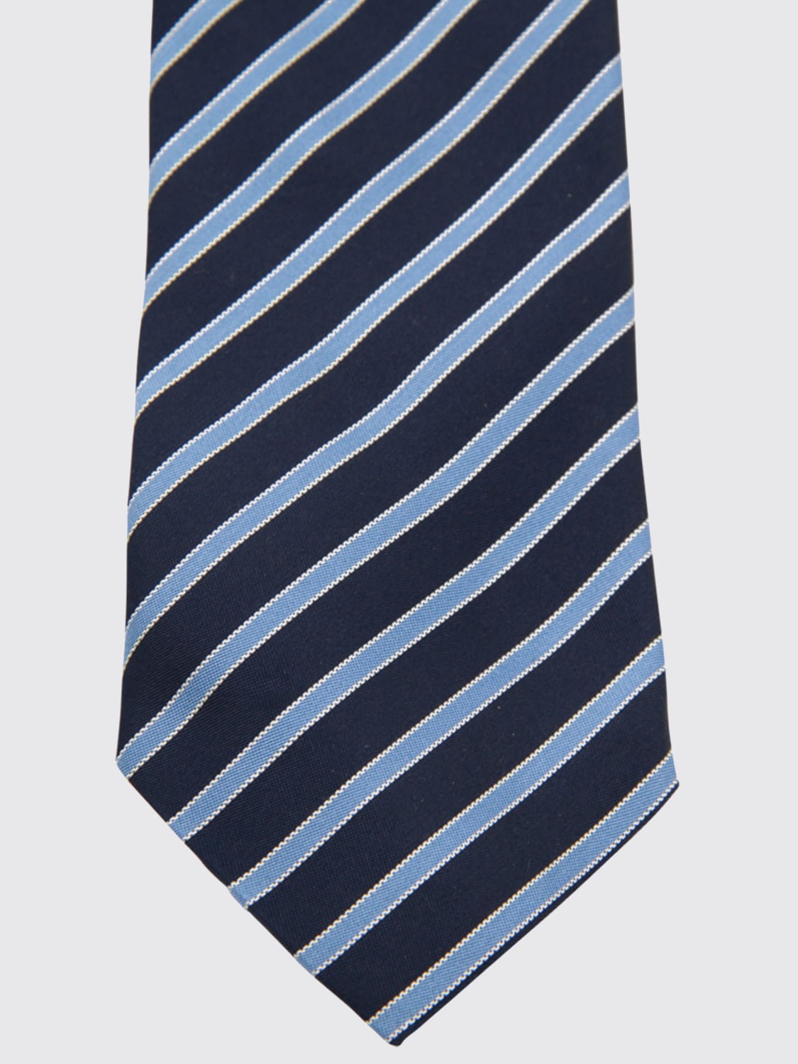 ZEGNA TIE: Tie men Zegna, Blue 2 - Img 2