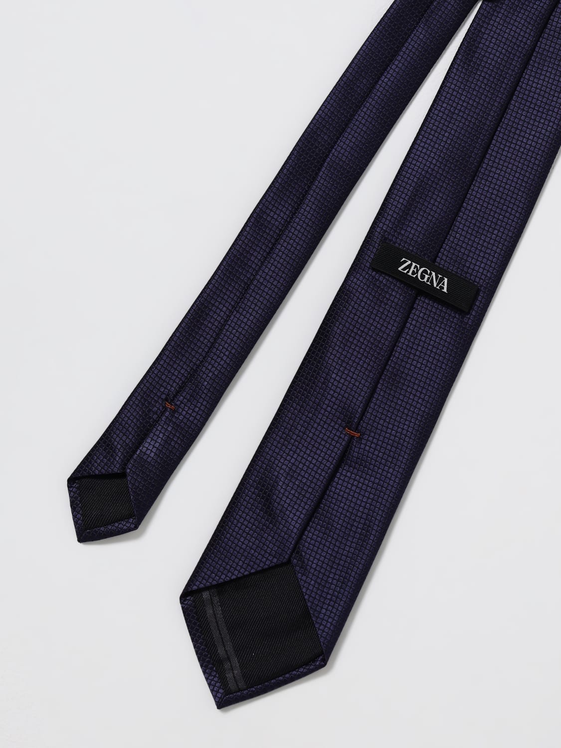 ZEGNA TIE: Tie men Zegna, Navy - Img 2
