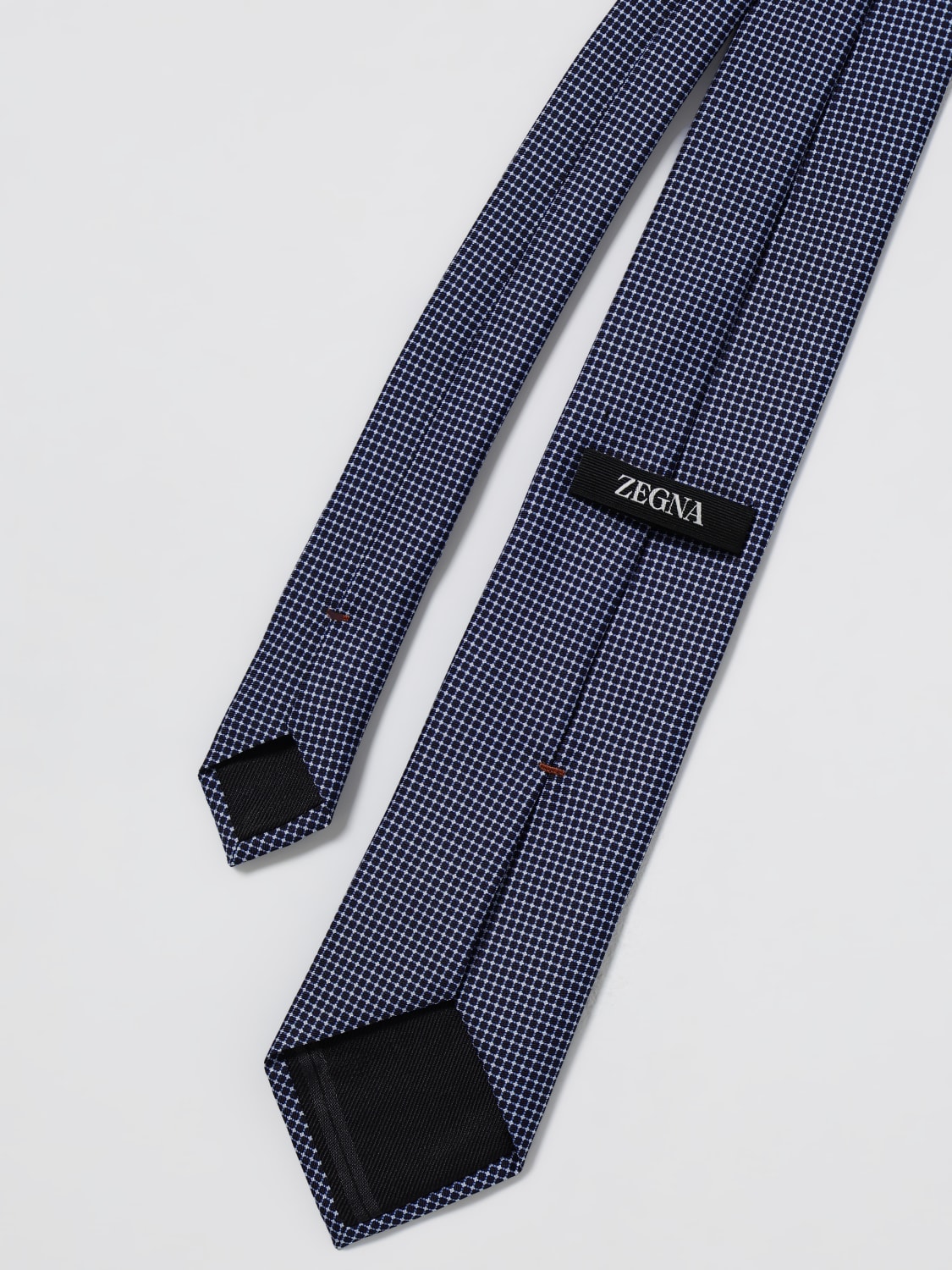 ZEGNA TIE: Tie men Zegna, Navy - Img 2