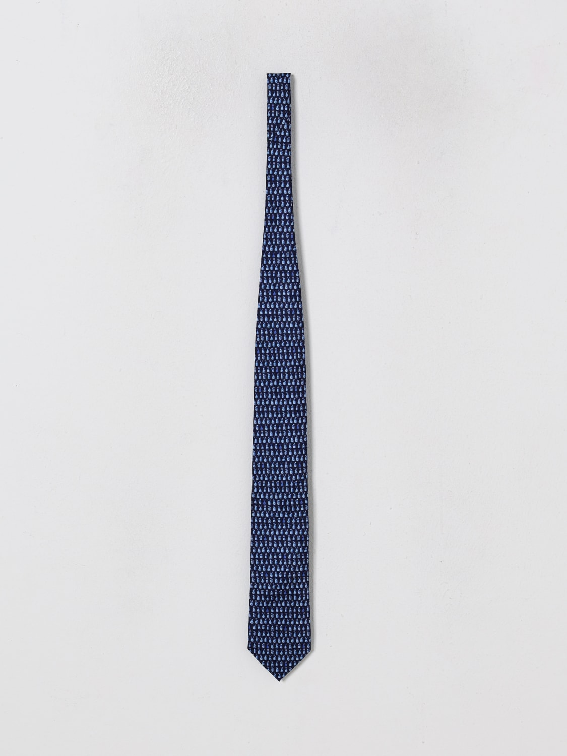 ZEGNA TIE: Tie men Zegna, Navy - Img 1