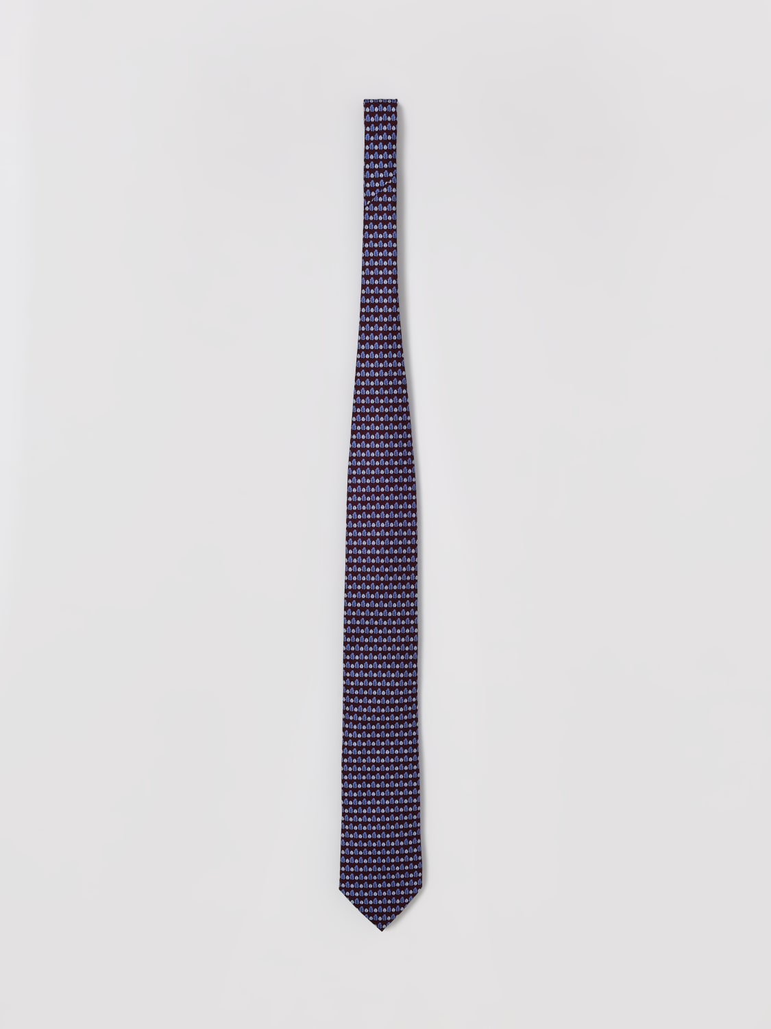 ZEGNA TIE: Tie men Zegna, Burgundy - Img 1