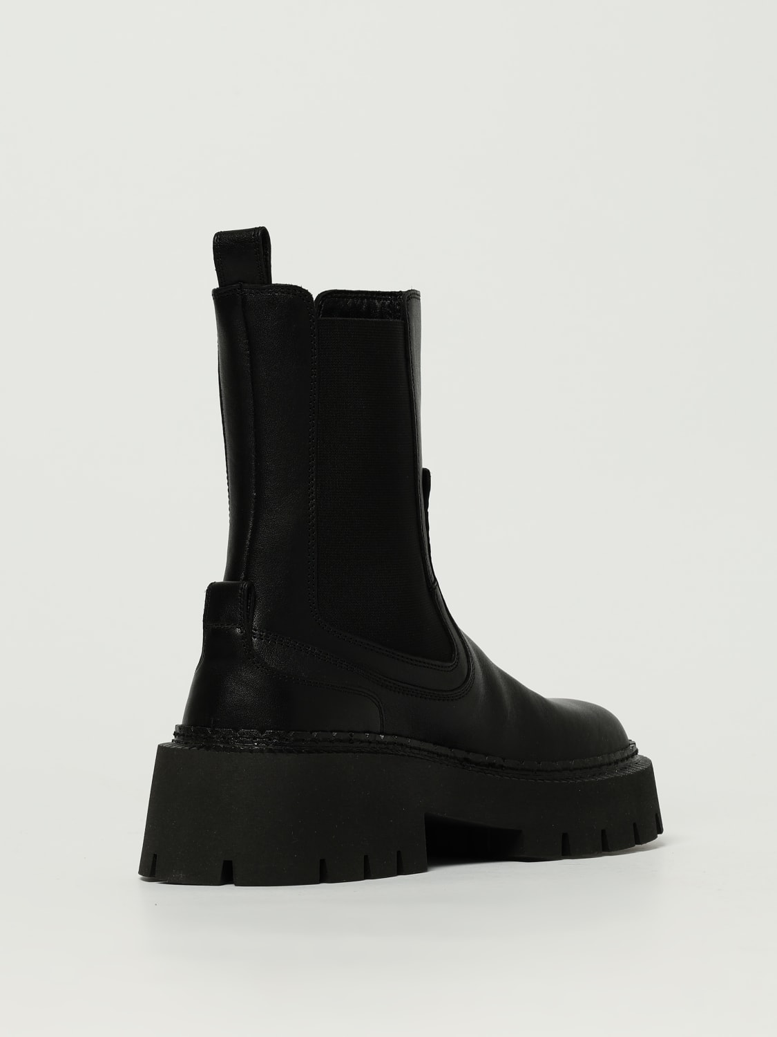 VIC MATIÉ STIVALI: Stivaletto Vic Matiè in pelle , Nero - Img 3