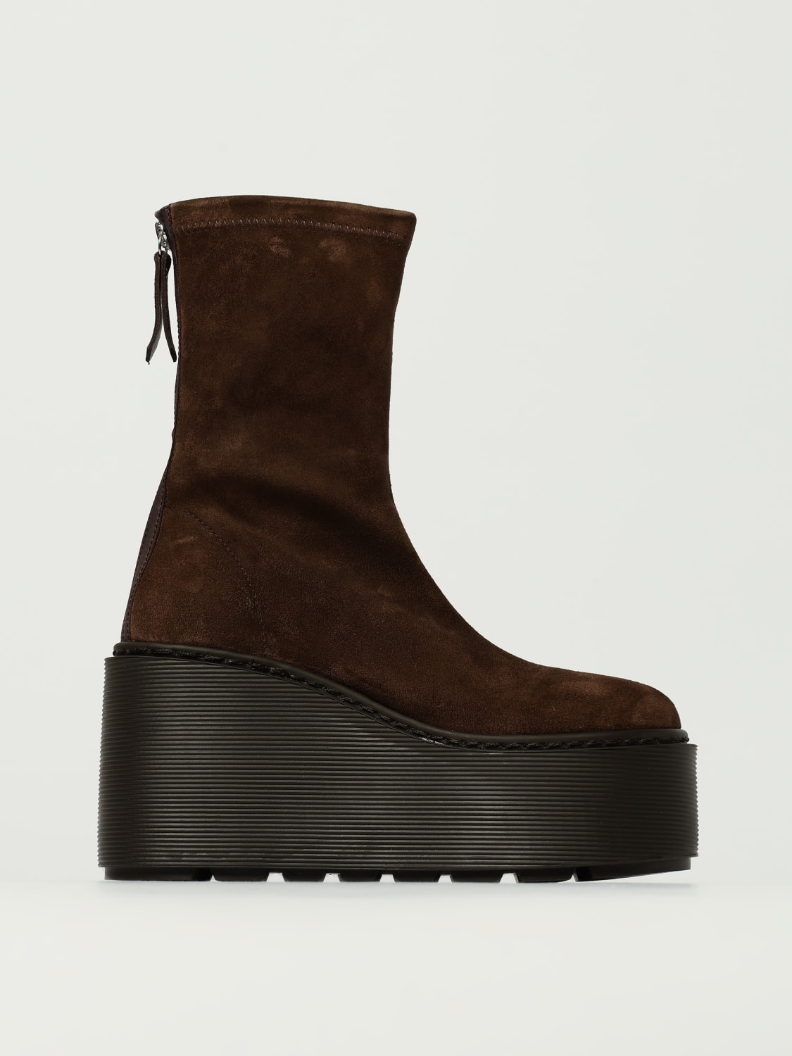 VIC MATIÉ BOOTS: Shoes woman Vic MatiÉ, Brown - Img 1