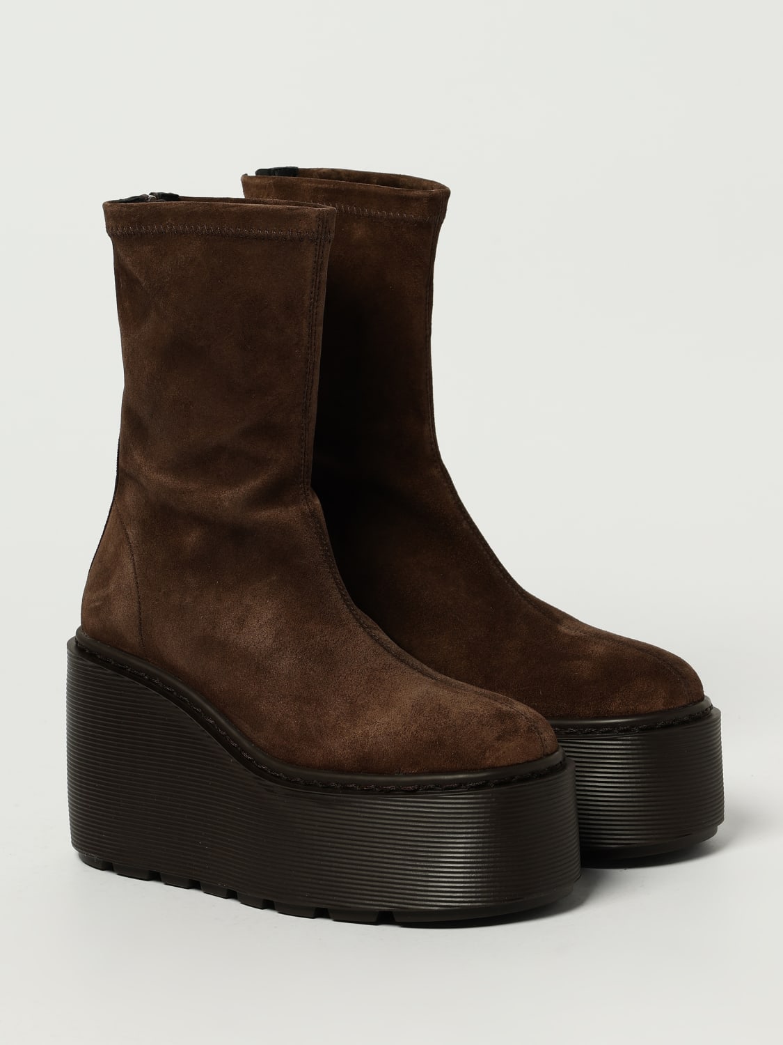 VIC MATIÉ BOOTS: Shoes woman Vic MatiÉ, Brown - Img 2