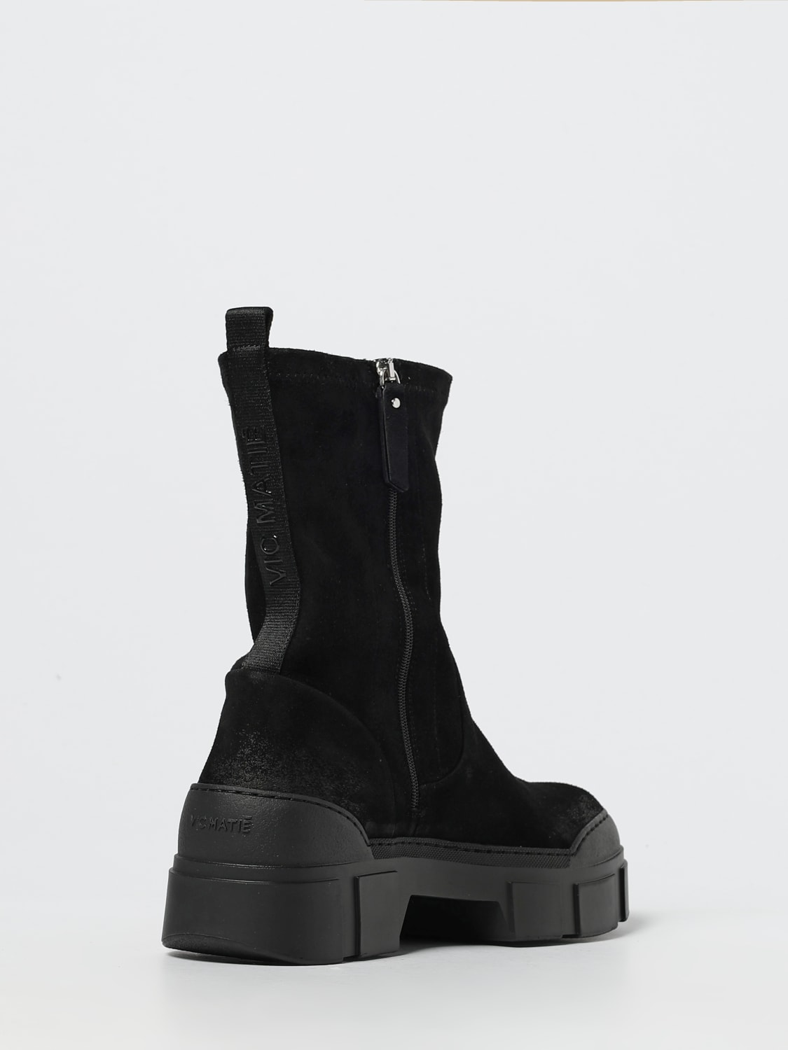 VIC MATIÉ STIVALI: Stivaletto V14 Roccia Vic Matié in camoscio , Nero - Img 3