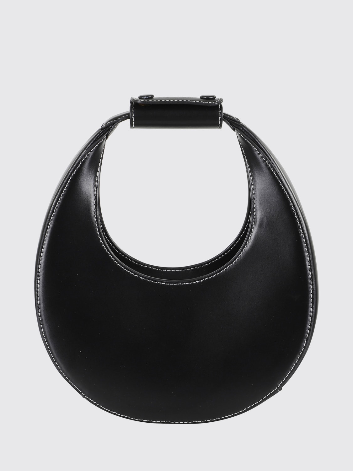 STAUD MINI BOLSO: Bolso de hombro mujer Staud, Negro - Img 1