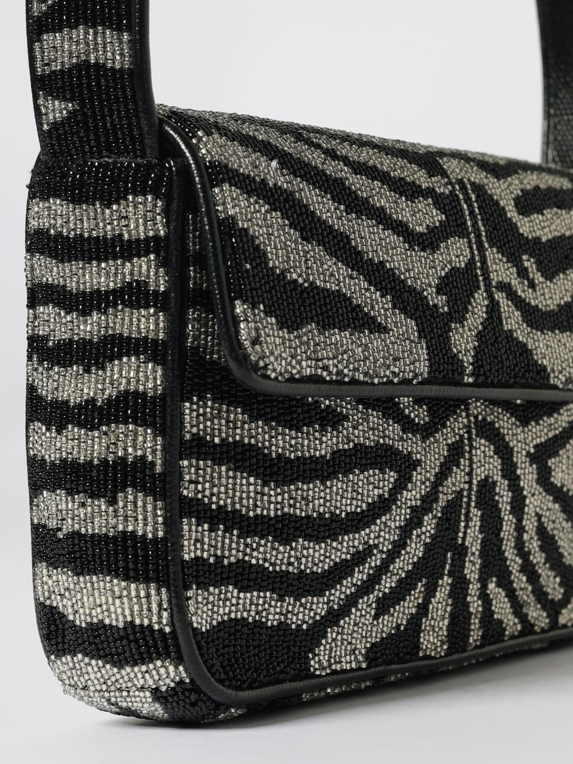 STAUD SCHULTERTASCHE: Schultertasche damen Staud, Schwarz - Img 3