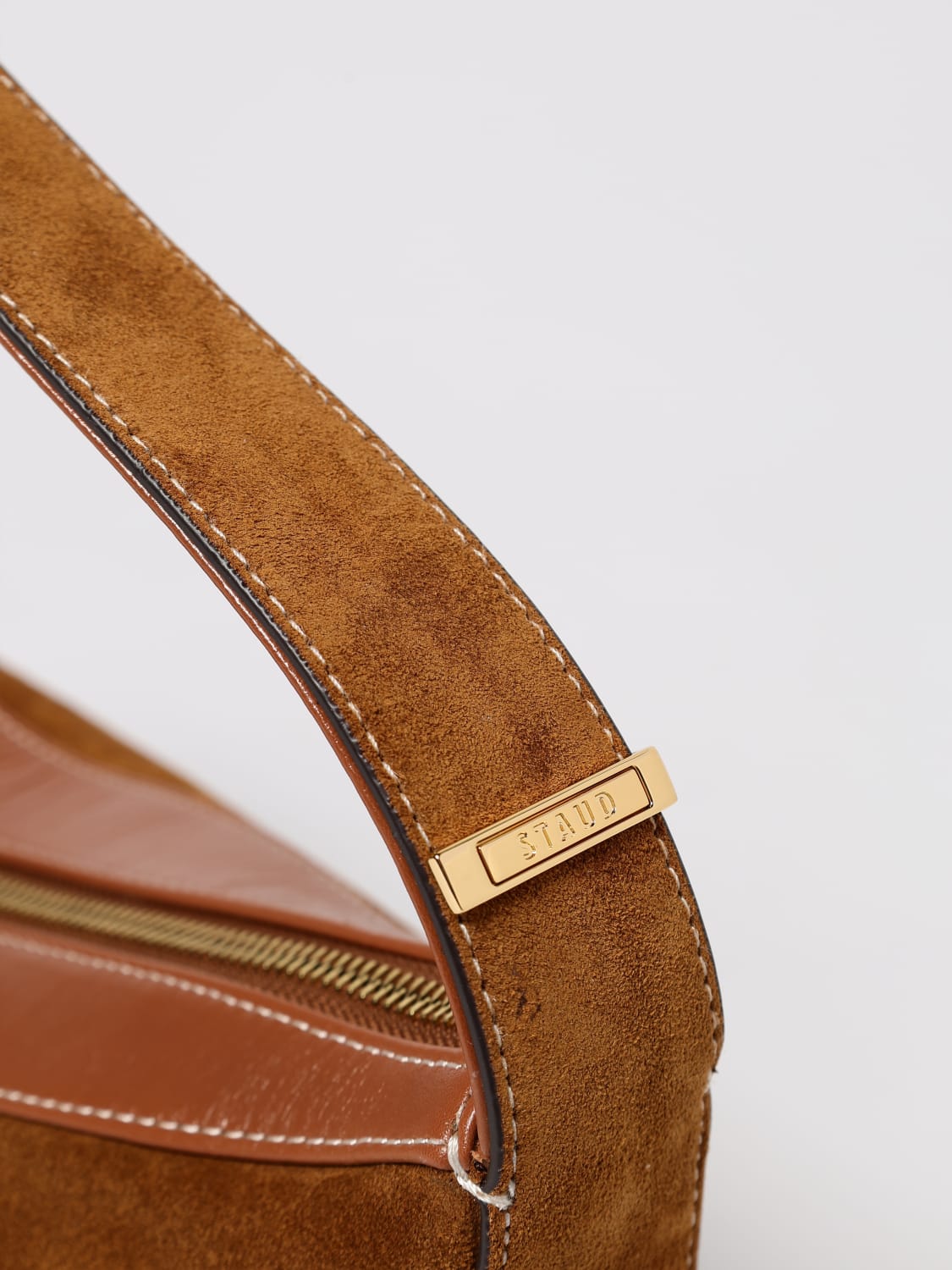 STAUD HANDTASCHE: Schultertasche damen Staud, Leder - Img 3