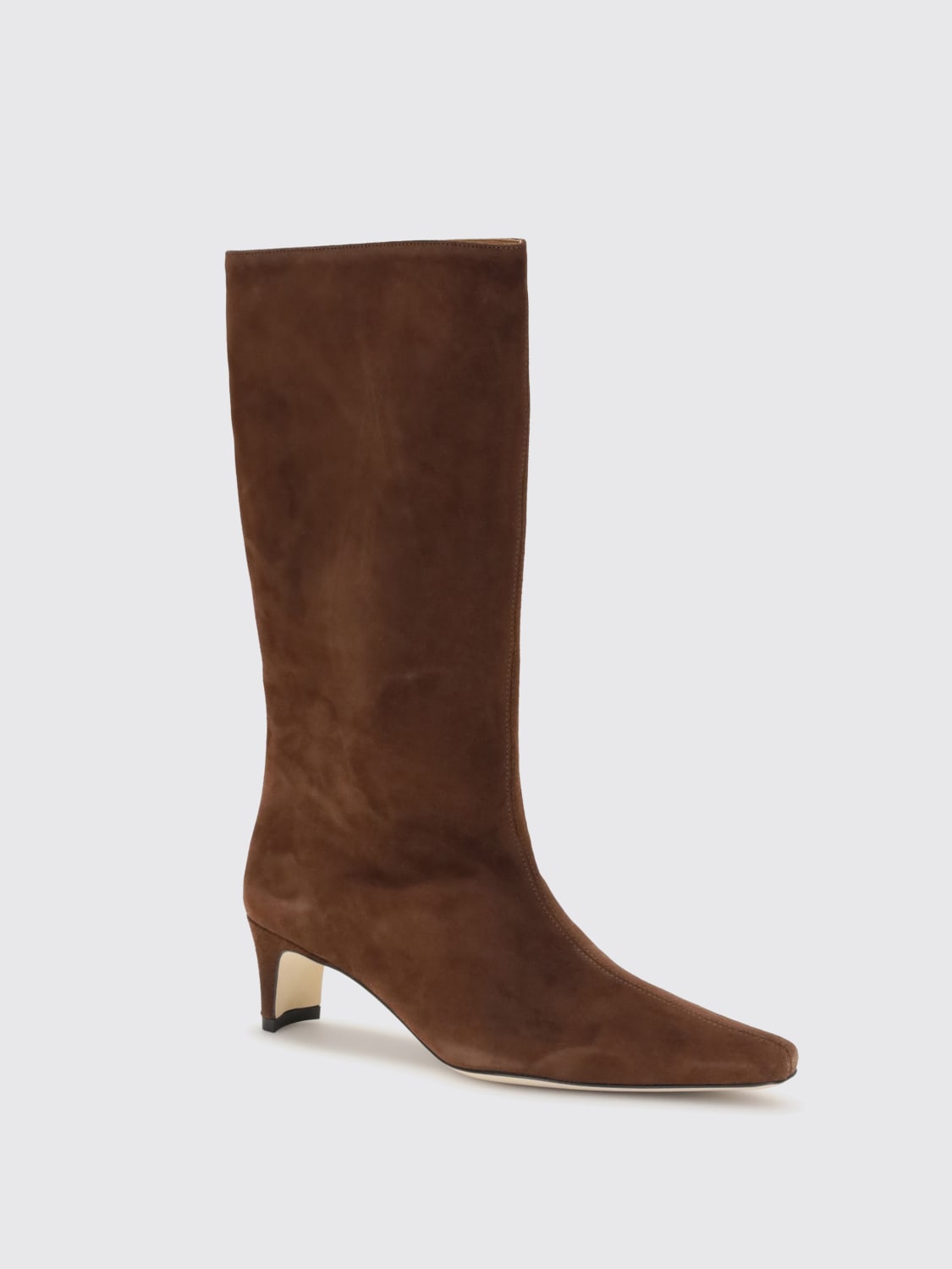 STAUD 靴子: 鞋 女士 Staud, 酒红 - Img 2