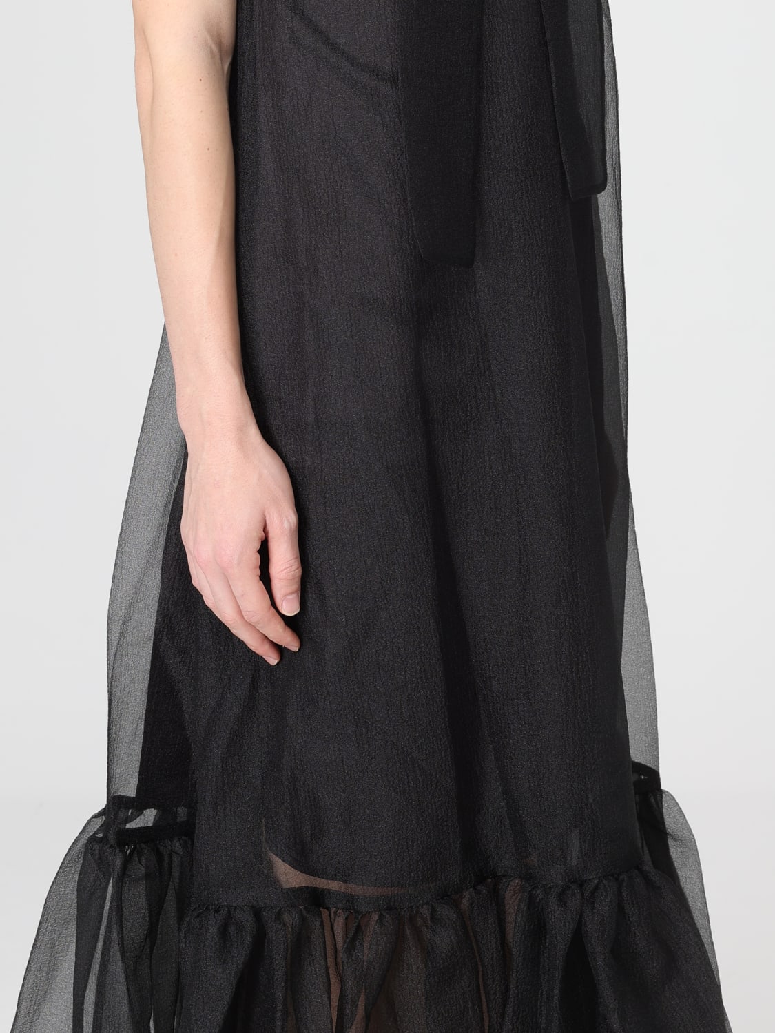 STAUD VESTIDO: Vestido mujer Staud, Negro - Img 3