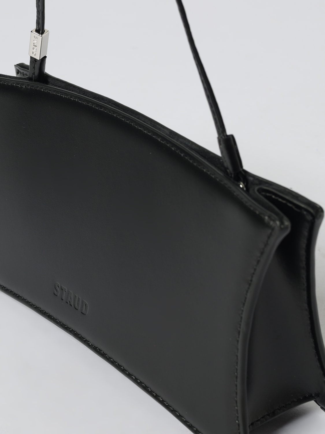 STAUD SCHULTERTASCHE: Schultertasche damen Staud, Schwarz - Img 3