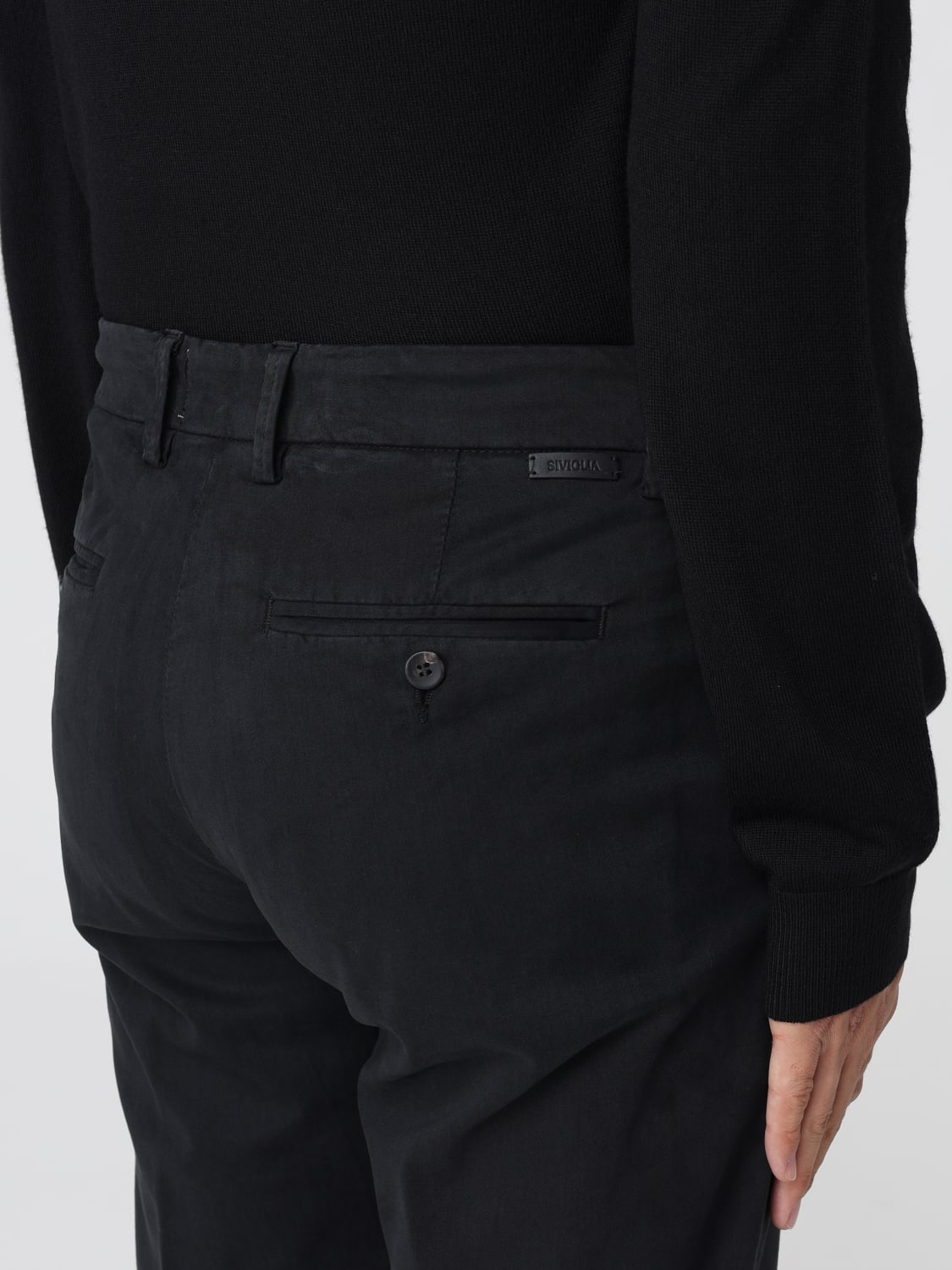 SIVIGLIA HOSE: Hose herren Siviglia, Charcoal - Img 3