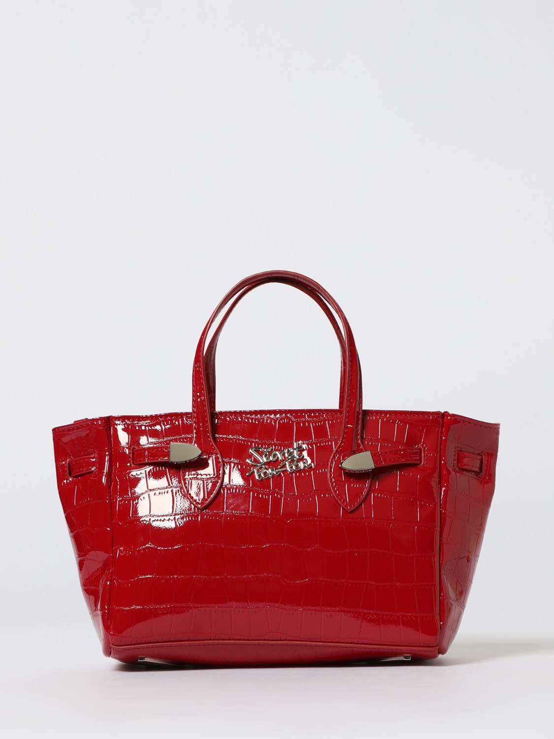 SECRET PON-PON HANDBAG: Shoulder bag woman Secret Pon-pon, Burgundy - Img 1