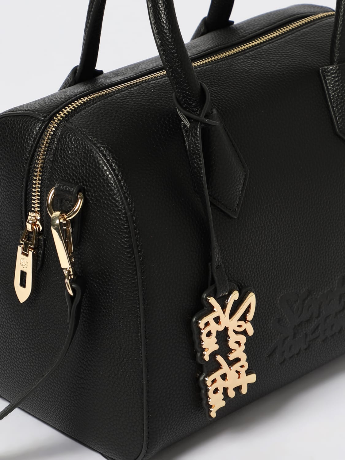 SECRET PON-PON SAC À MAIN: Sac porté épaule femme Secret Pon-pon, Noir - Img 3