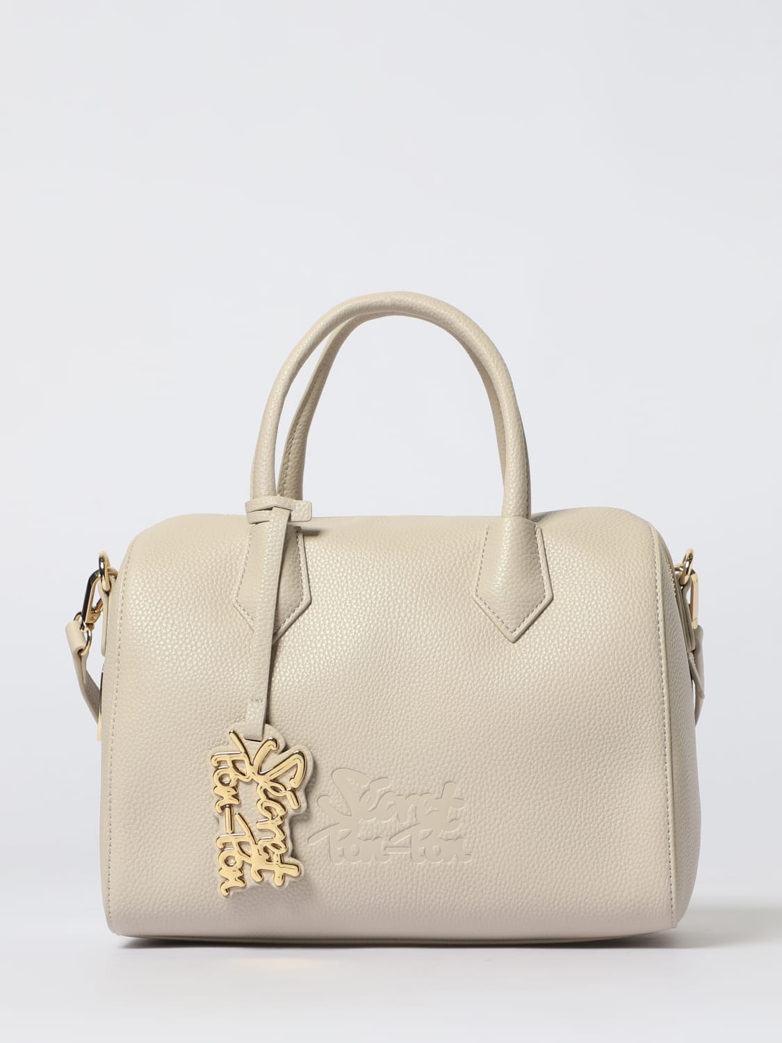 SECRET PON-PON HANDBAG: Shoulder bag woman Secret Pon-pon, Cream - Img 1