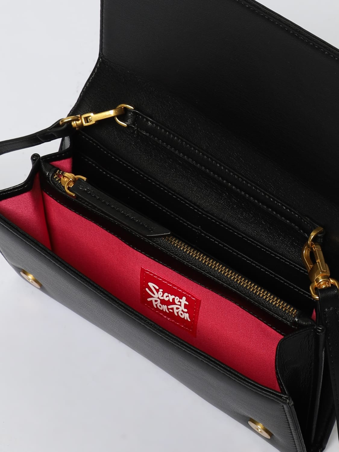 SECRET PON-PON WALLET: Wallet woman Secret Pon-pon, Black - Img 3
