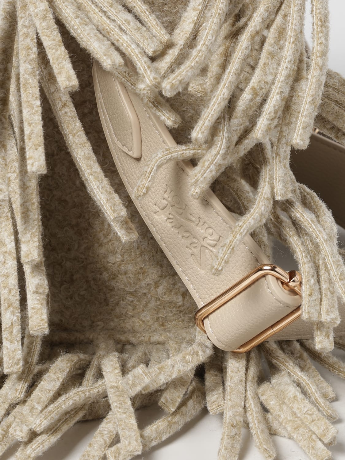 SECRET PON-PON HANDBAG: Shoulder bag woman Secret Pon-pon, Cream - Img 3