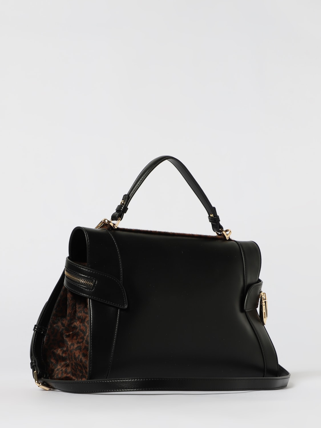 SECRET PON-PON HANDTASCHE: Schultertasche damen Secret Pon-pon, Schwarz - Img 2