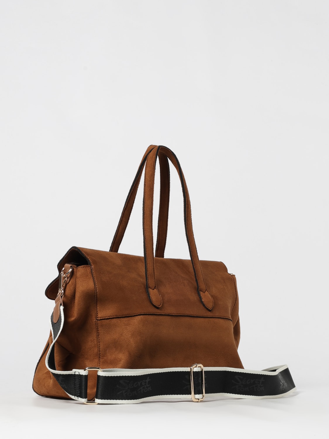 SECRET PON-PON SHOULDER BAG: Shoulder bag woman Secret Pon-pon, Leather - Img 2