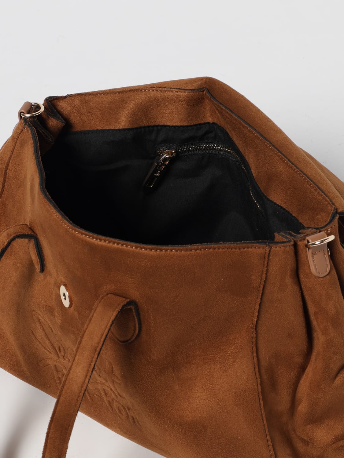 SECRET PON-PON SHOULDER BAG: Shoulder bag woman Secret Pon-pon, Leather - Img 3