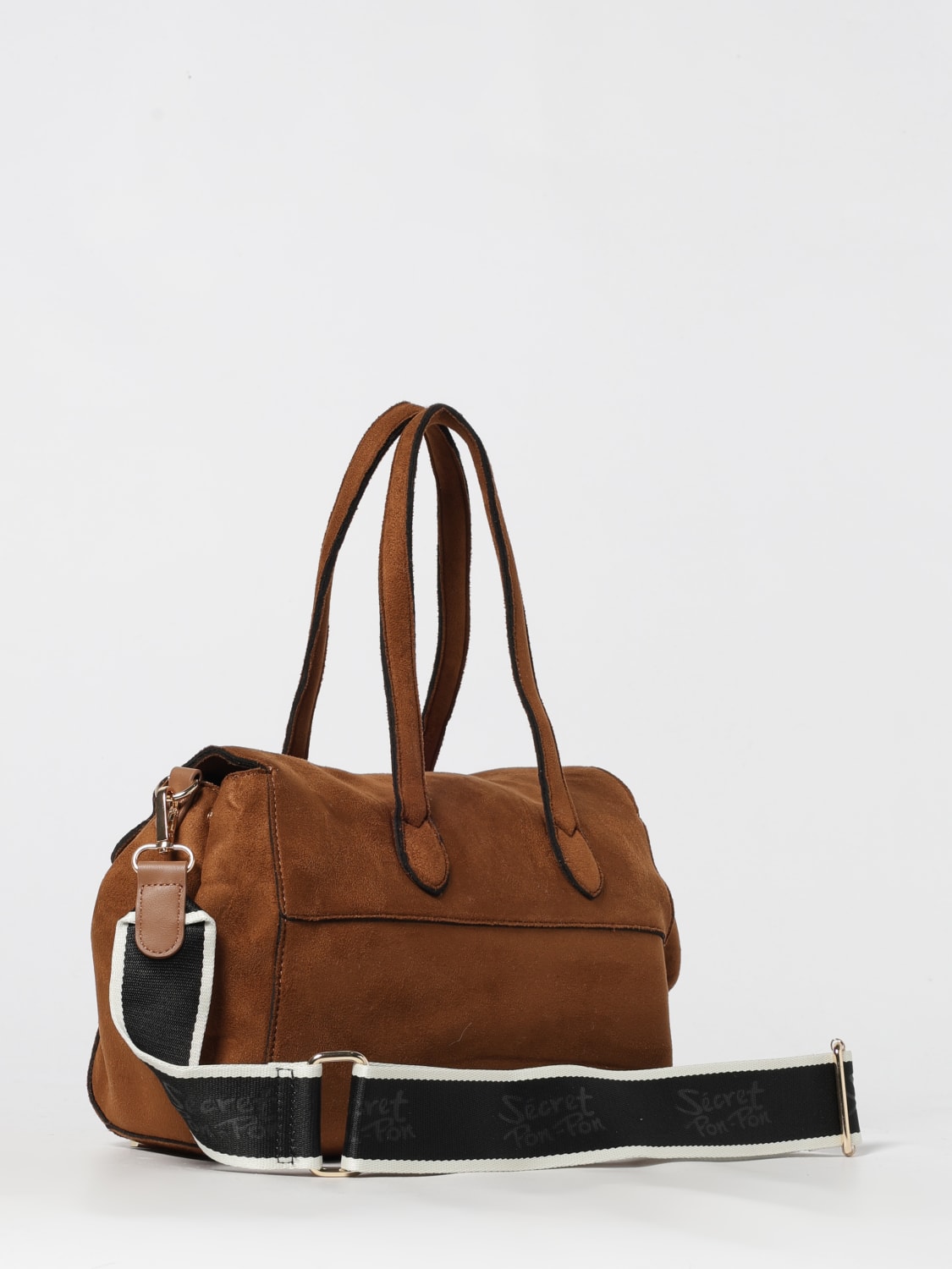 SECRET PON-PON SAC PORTÉ ÉPAULE: Sac porté épaule femme Secret Pon-pon, Cuir - Img 2