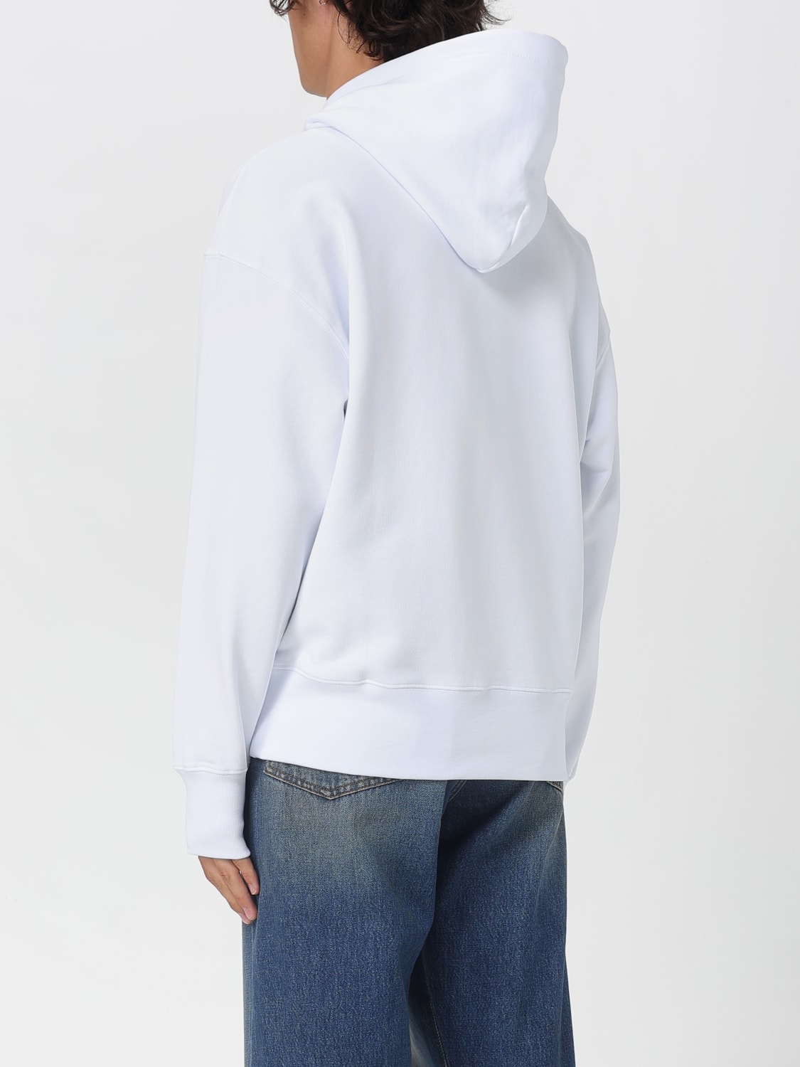 MSGM SWEATSHIRT: Sweatshirt men MSGM, White - Img 2