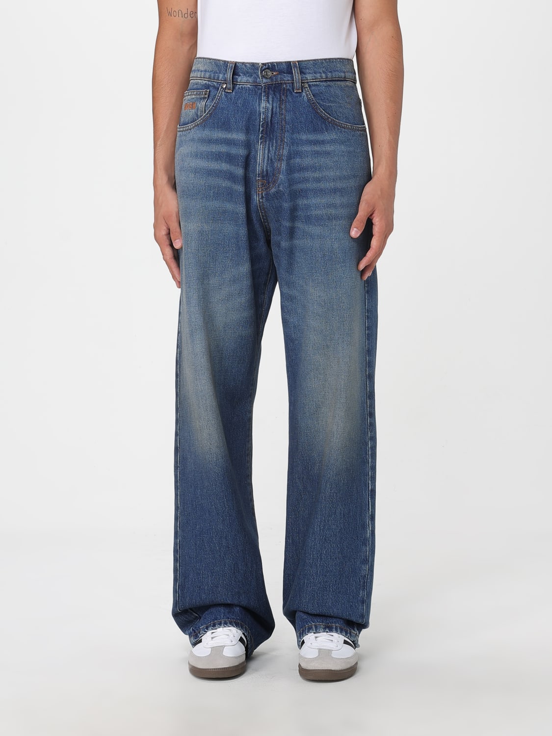 MSGM JEANS: Jeans men MSGM, Denim - Img 1