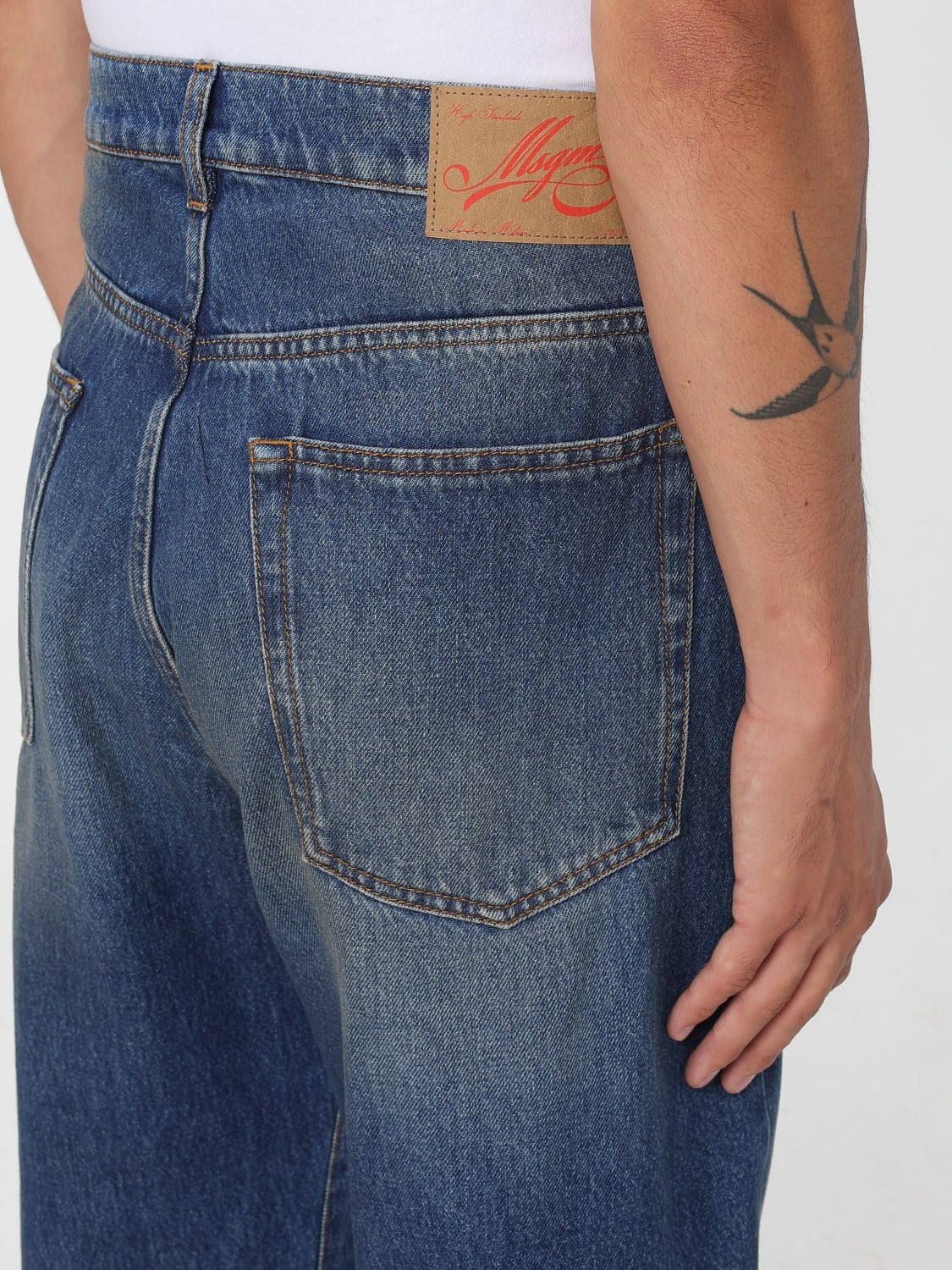 MSGM JEANS: Jeans men MSGM, Denim - Img 3