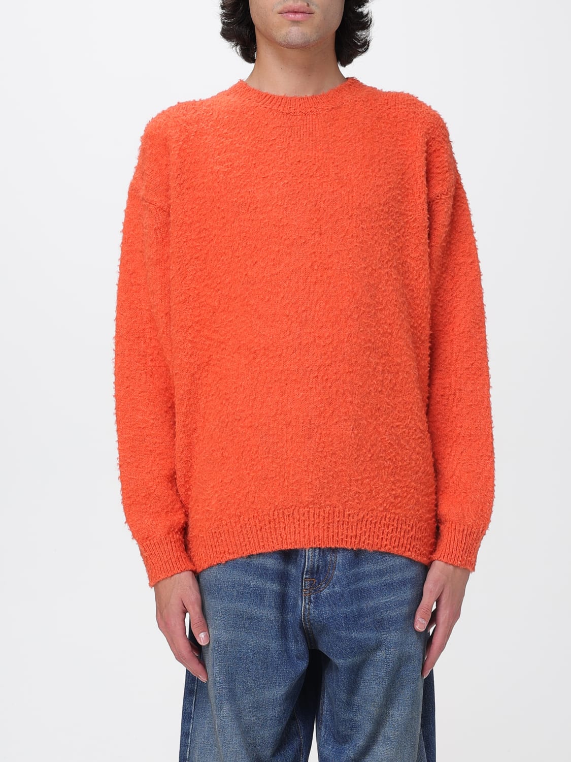 MSGM PULLOVER: Pullover herren MSGM, Orange - Img 1