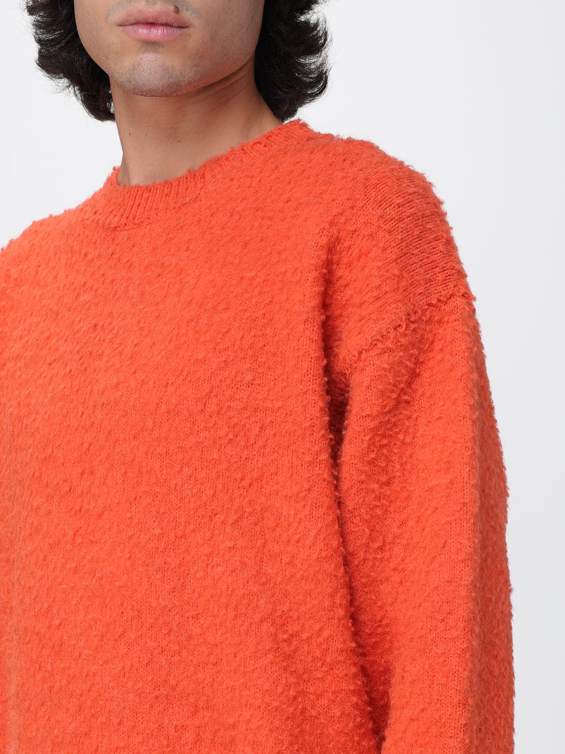 MSGM PULLOVER: Pullover herren MSGM, Orange - Img 3