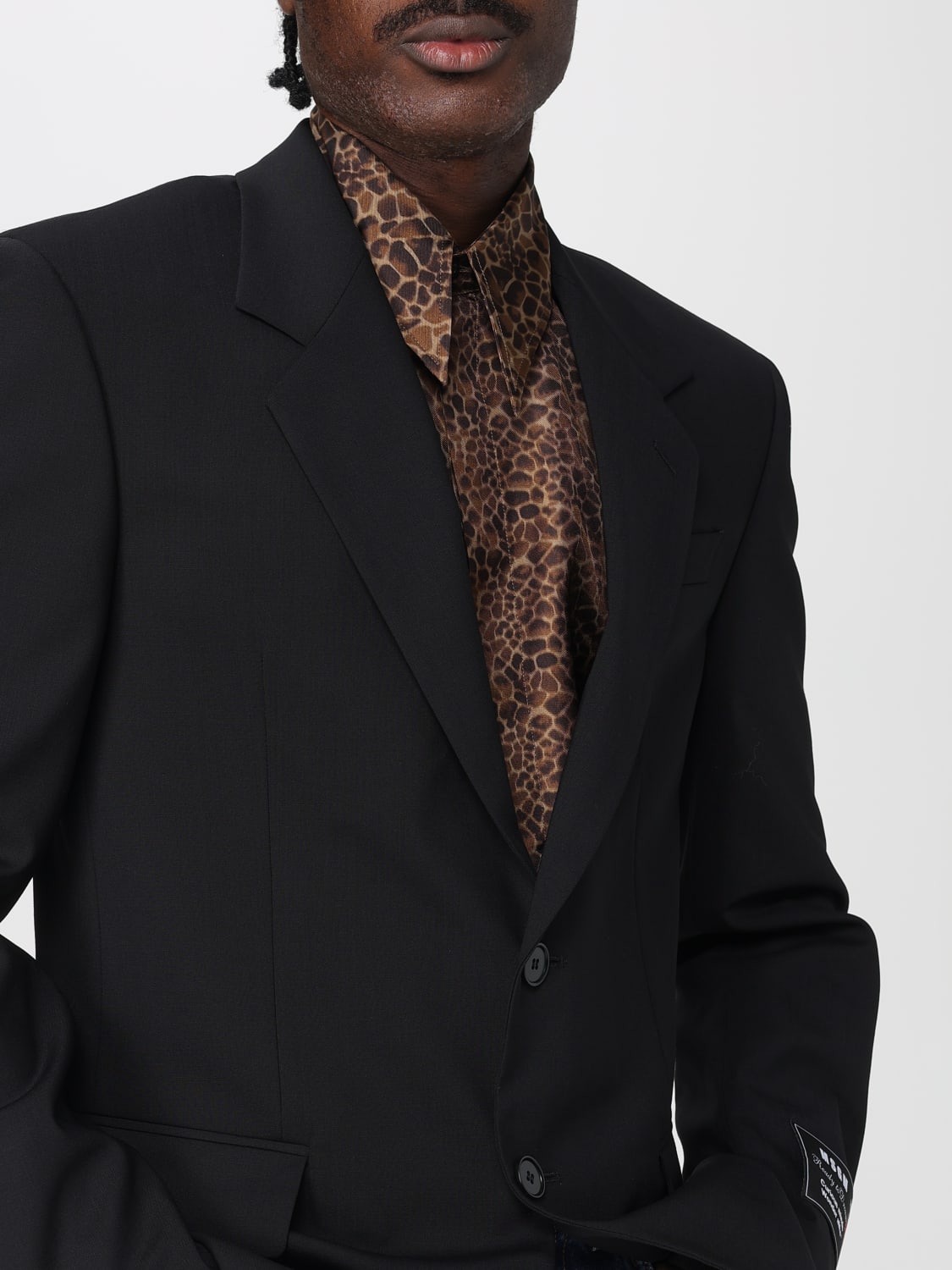 MSGM JACKET: Blazer men MSGM, Black - Img 5